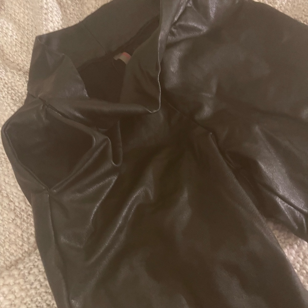 Barely Worn COMMANDO Faux Leather Joggers